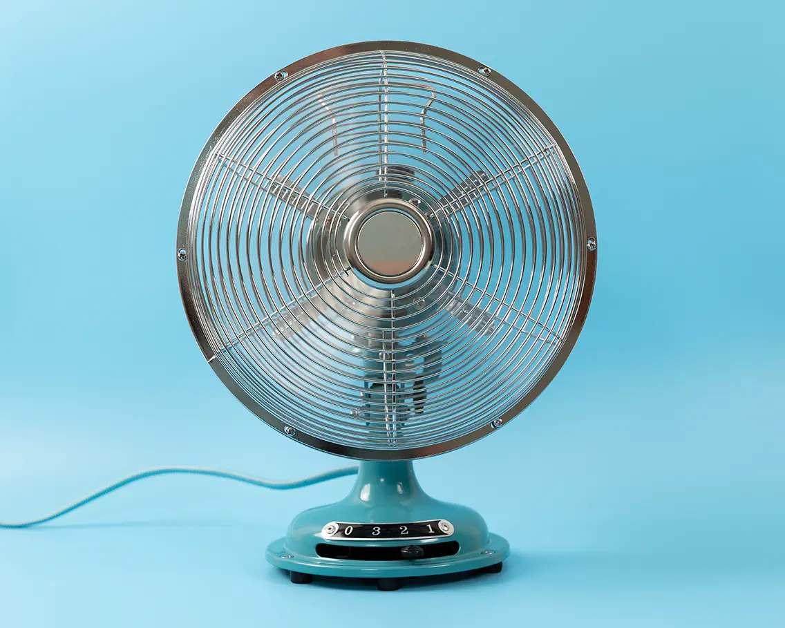table fan